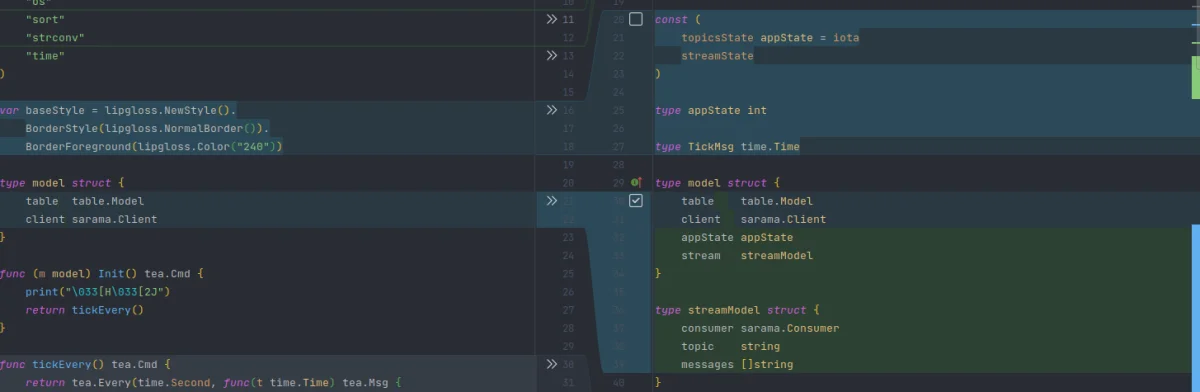 cherry-picking changes to add to stash